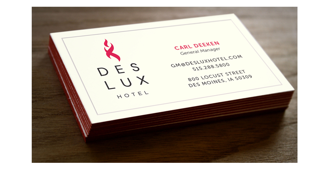 DesLux Business Card