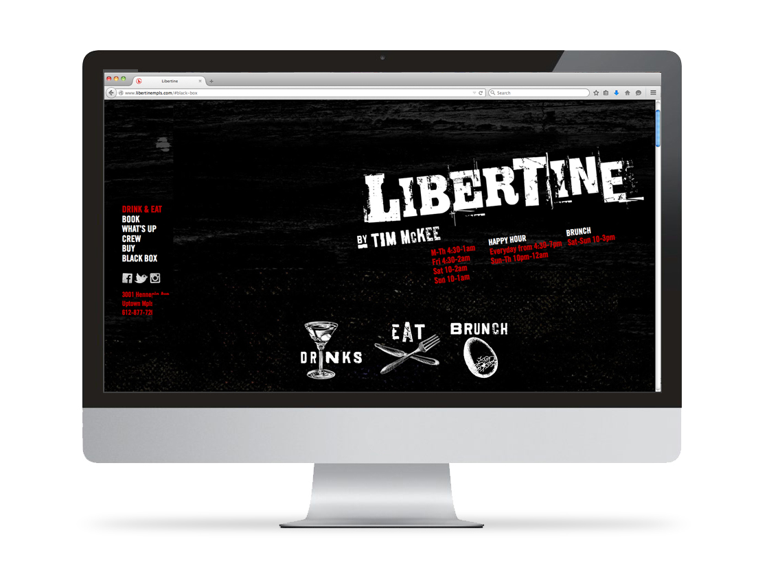 Libertine Website