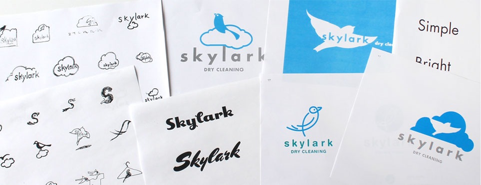 Skylark Cleaners Print Pieces