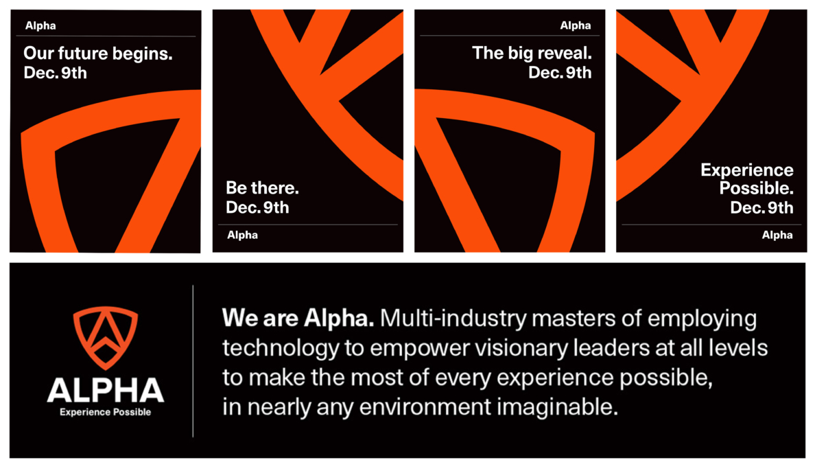 Alpha Brand Announcement