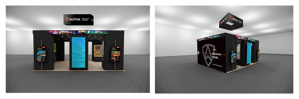 Alpha Booth Mockup