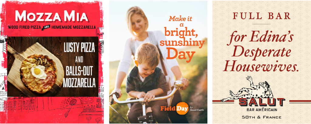 Supervox restaurant brands – Mozza Mia, Field Day, Salut